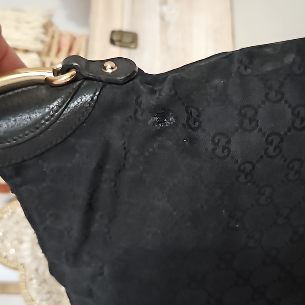Gucci Guccissima Shoulder Bag; Price reflects wears, sales final, no return - Picture 12 of 16